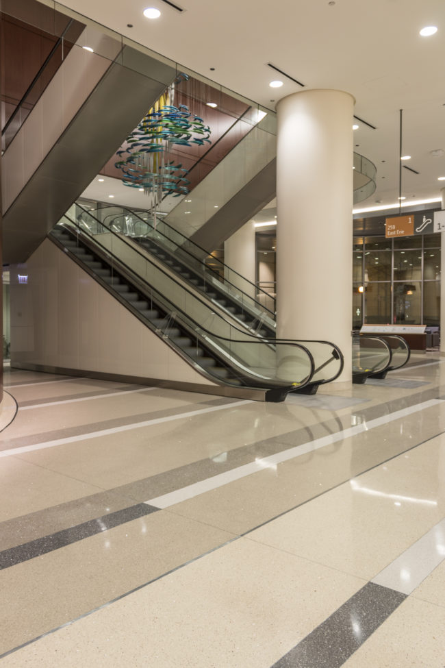 Northwestern Hospital Terrazzo Installation- Chicago IL