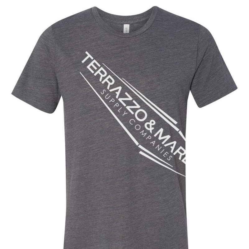 Gray Terrazzo & Marble Shirt Design